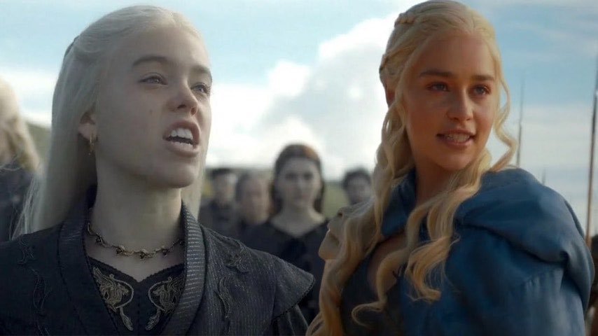 Picture of Daenerys Targaryen and Rhaenyra’s Dracarys (Dragon fire) speaking Valyrian to illustrate the article High Valyrian and Voice-Over. Image taken from https://www.youtube.com/watch?v=u7RJVCoOm6E