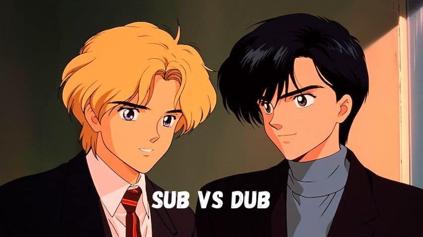 Sub vs Dub. Photo of a lifestyle scene in anime style with person doing daily tasks. This image is used to illustrate the article “Sub vs. Dub - A Comprehensive Guide.” Freepik license: https://www.freepik.com/free-ai-image/lifestyle-scene-anime-style-with-person-doing-daily-tasks_94952563.htm